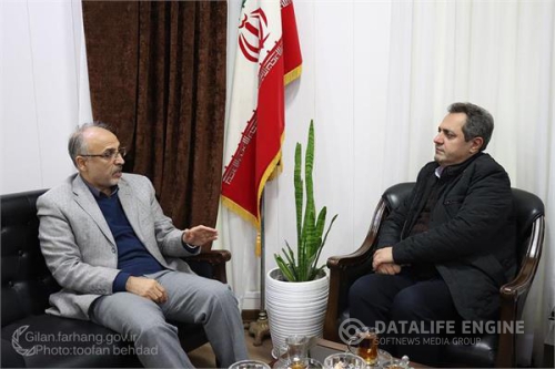 در دیدار مدیرکل فرهنگ و ارشاد اسلامی گیلان با فرماندار بندر انزلی تاکید شد : لزوم استفاده حداکثری از ظرفیت‌های فرهنگی و هنری شهرستان بندر انزلی